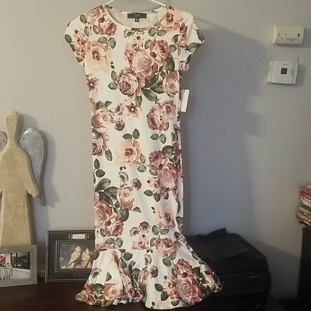 Vibe sportswear floral dress